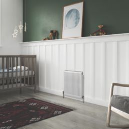 Stelrad 600mm x 500mm 2146BTU White Type 21 Convector Radiator