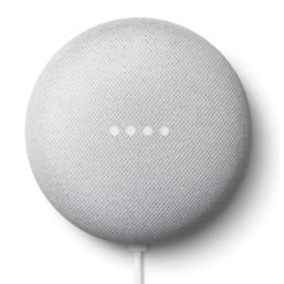 Google Nest Mini Voice Assistant Chalk