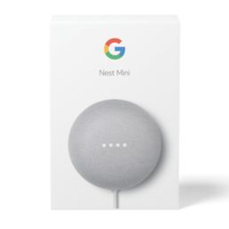 Google Nest Mini Voice Assistant Chalk - Screwfix