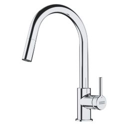 Franke Lina  Single Lever Kitchen Tap with Pull-Out Chrome
