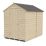 Forest  5' x 7' (Nominal) Apex Overlap Timber Shed with Base