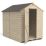 Forest  5' x 7' (Nominal) Apex Overlap Timber Shed with Base