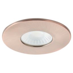 Spa Rhom Fixed  Fire Rated LED Downlights Copper 8W 900lm 4 Pack