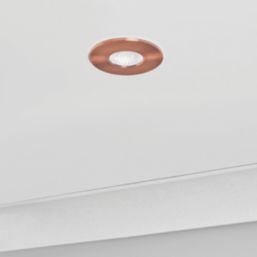 Spa Rhom Fixed  Fire Rated LED Downlights Copper 8W 900lm 4 Pack