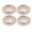 Spa Rhom Fixed  Fire Rated LED Downlights Copper 8W 900lm 4 Pack