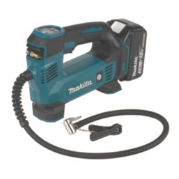 Makita DMP180RT1J 18V 1 x 5.0Ah Li Ion LXT Cordless Inflator