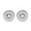 Swirl  Bar Valve Wall Mount Fixing Kit Chrome