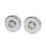 Swirl  Bar Valve Wall Mount Fixing Kit Chrome
