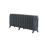 Arroll 470mm x 1154mm 4299BTU Black Cast Iron 3 Column Radiator