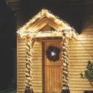 300 LED Indoor & Outdoor Warm White Cluster Christmas Lights