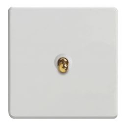 Varilight  10A 1-Gang 2-Way Toggle Light Switch  Paintable