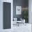 Reina Harley Double 1800mm x 630mm 6241BTU Anthracite Vertical Designer Radiator