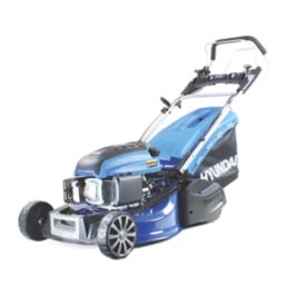 Hyundai HYM530SPR 53cm 196cc Self-Propelled Rotary Petrol Roller Lawn Mower