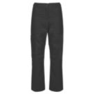 Site Heyward Womens Trousers Black Size 8 31 L - Screwfix