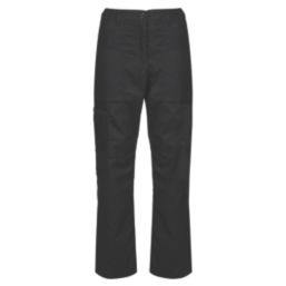 Regatta Action Womens Trousers Black Size 14 31" L