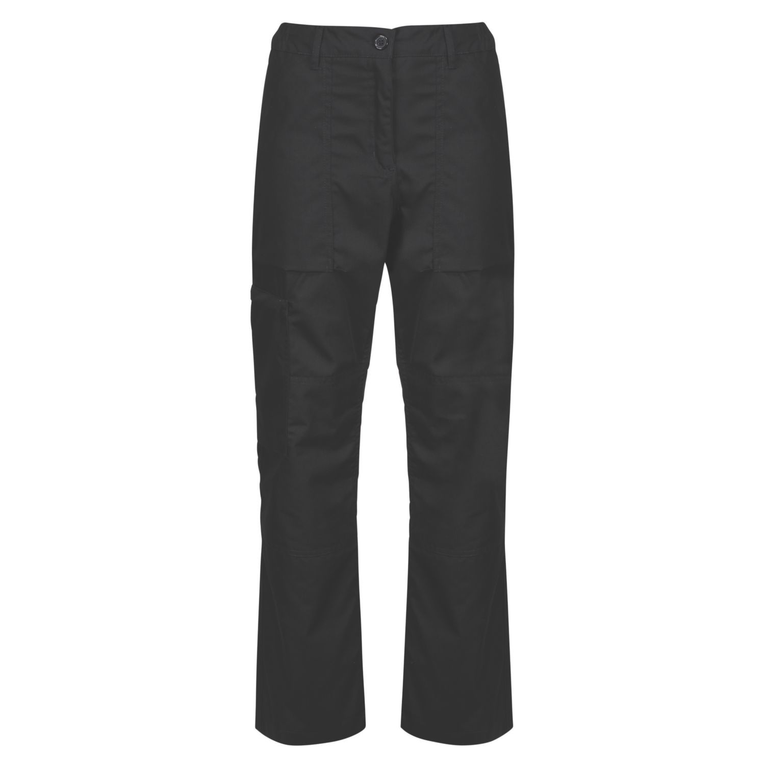 Regatta Action Womens Work Trousers Black Size 14 31" L (866HY)