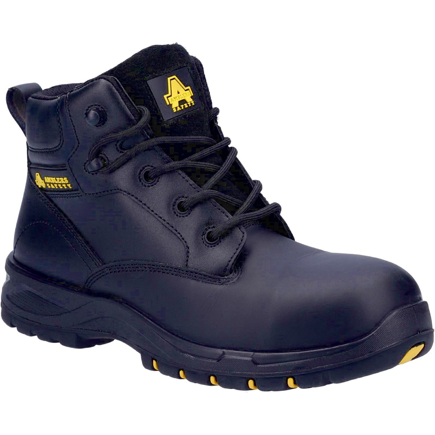 Amblers AS605C Size 7 Womens Black Waterproof Safety Boots (866PP)
