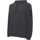 Hard Yakka Brushed Fleece Hoodie Grey Marl Small 36" Chest
