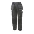 Stanley Austin Trousers Grey / Black 38" W 31" L