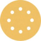Bosch Expert C470  240 Grit 8-Hole Punched Multi-Material Sanding Discs 125mm 6 Pack