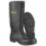 Amblers FS100 Construction Size 10  Black Steel Toe Cap Safety Wellies
