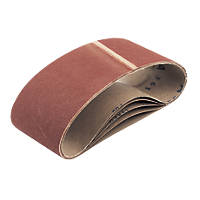 Cloth Sanding Belts Unpunched 610 x 100mm 60 Grit 5 Pack