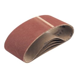 60 Grit  Cloth Sanding Belts 610mm x 100mm 5 Pack