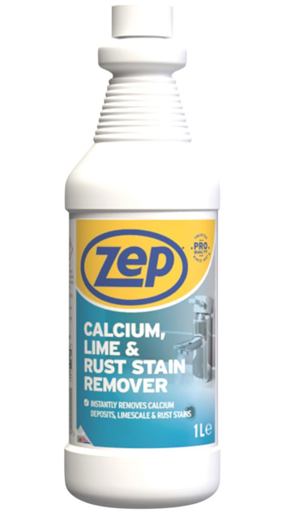 Zep Calcium, Lime & Rust Stain Remover 1Ltr - Screwfix