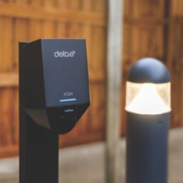 Deta.e  1 Port 7.4kW  Mode 3 Type 2 Socket Electric Vehicle Charger Black