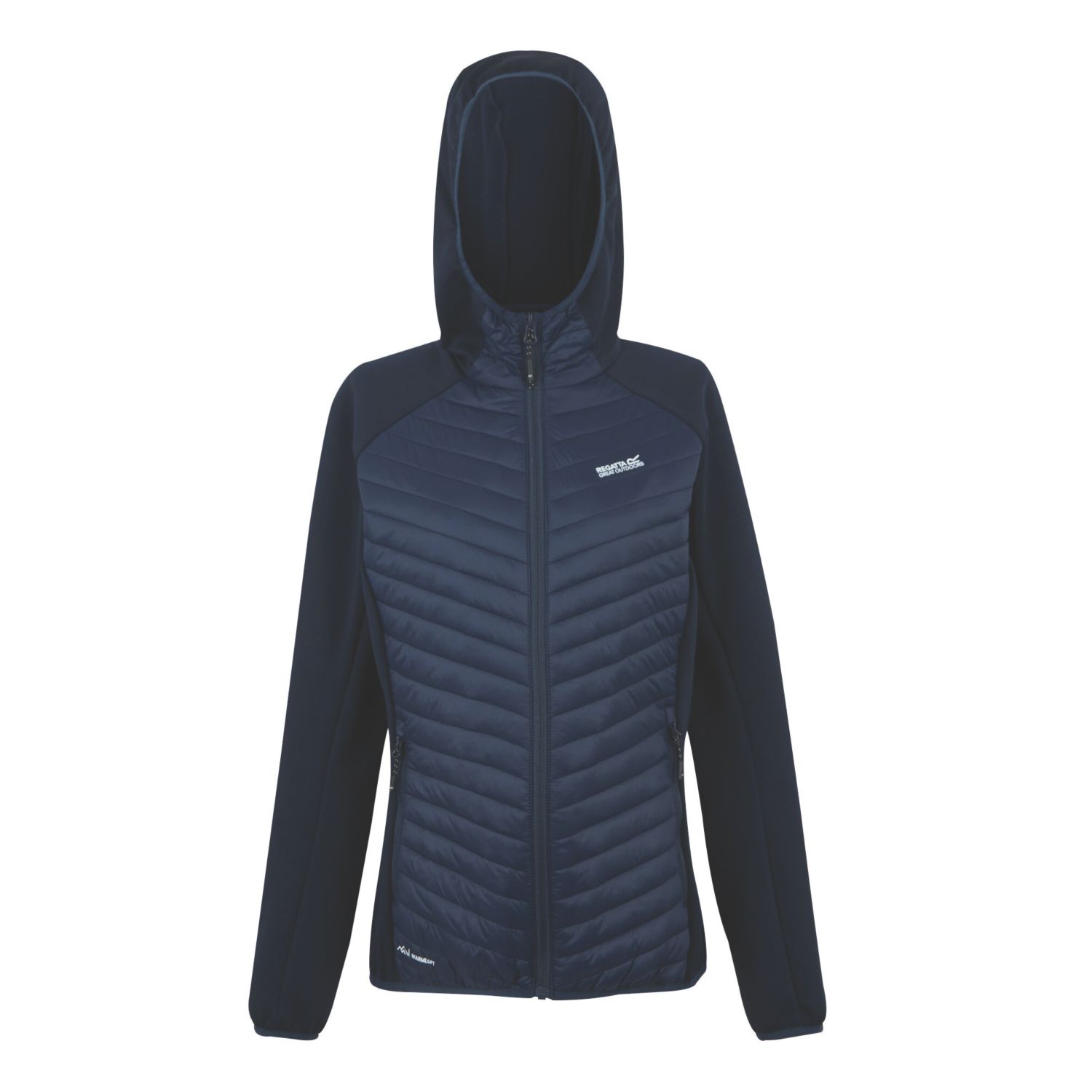 Regatta Andreson Hybrid Womens Jacket Navy Size 16 (867AT)