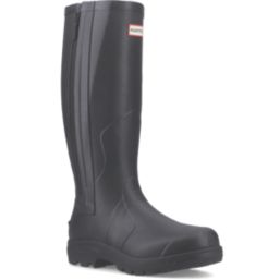 Hunter Balmoral MK II Full Zip Boot Size 13  Black Non Safety Wellies
