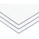 Radmat Building Materials Polycarbonate Clear Glazing Sheet 2000mm x 1000mm x 3mm 3 Pack