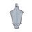 Lutec Cotswold Outdoor Wall Light Black