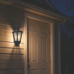 Lutec Cotswold Outdoor Wall Light Black