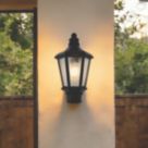 Lutec Cotswold Outdoor Wall Light Black