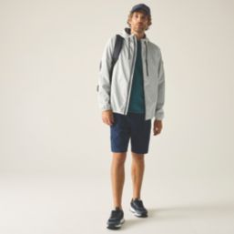 Regatta Shorebay Waterproof Jacket Silver Grey / Navy X Large Size 52.7" Chest