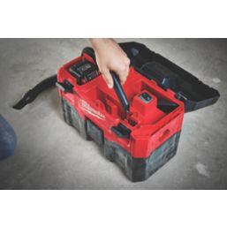 Milwaukee shop deals vac with battery