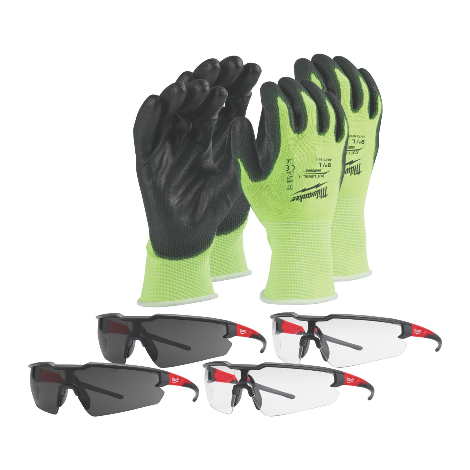 Milwaukee 4932492069 Combo PPE Starter Kit 6 Pcs (867GC)