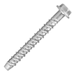 Rawlplug R-LX Flange Thread-Cutting Concrete Bolts 10mm x 100mm 100 Pack