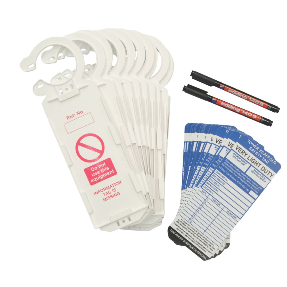 Tower Scaffold Safety Box 32 Piece Set