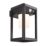 Saxby Taurus Outdoor LED Solar Wall Light With PIR & Photocell Sensor Black 200lm