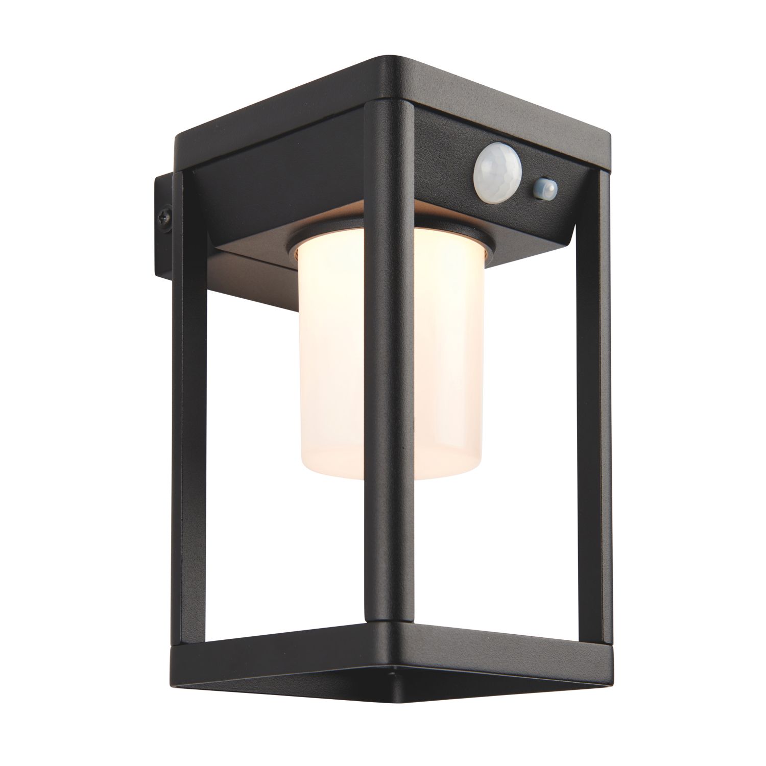 Saxby Taurus Outdoor LED Solar Wall Light With PIR & Photocell Sensor Black 200lm (867RE)