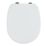 Crown Soft-Close with Quick-Release Toilet Seat Thermoset Plastic White