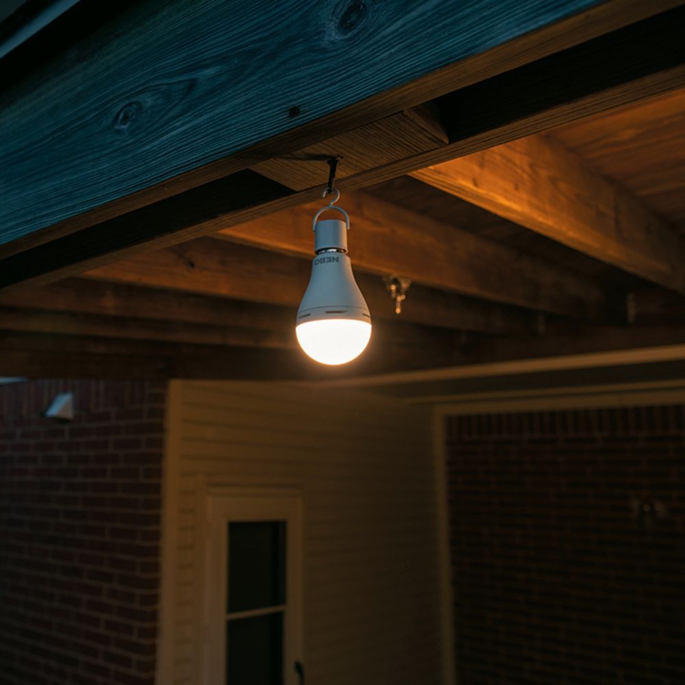 Lampada Lampadine Led E27 D'Emergenza Ricaricabile Anti BlackOut 12