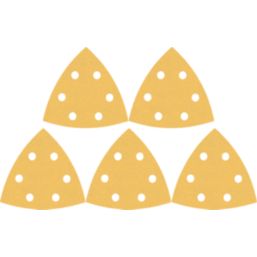 Bosch Expert C470  120 Grit 6-Hole Punched Multi-Material Sanding Discs 93mm 5 Pack