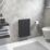 Ximax Fortuna 600mm x 410mm 1601BTU Anthracite Vertical Designer Radiator