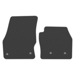 Car Mat Co. Ford Transit Connect 2016 on Rubber Car Mats 2 Piece Set