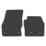 Car Mat Co. Ford Transit Connect 2016 on Rubber Car Mats 2 Piece Set