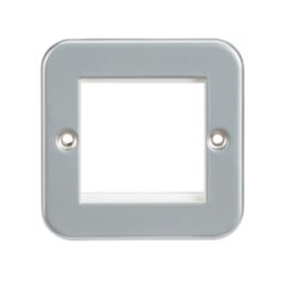 Knightsbridge  2-Module Modular Metal Clad Faceplate
