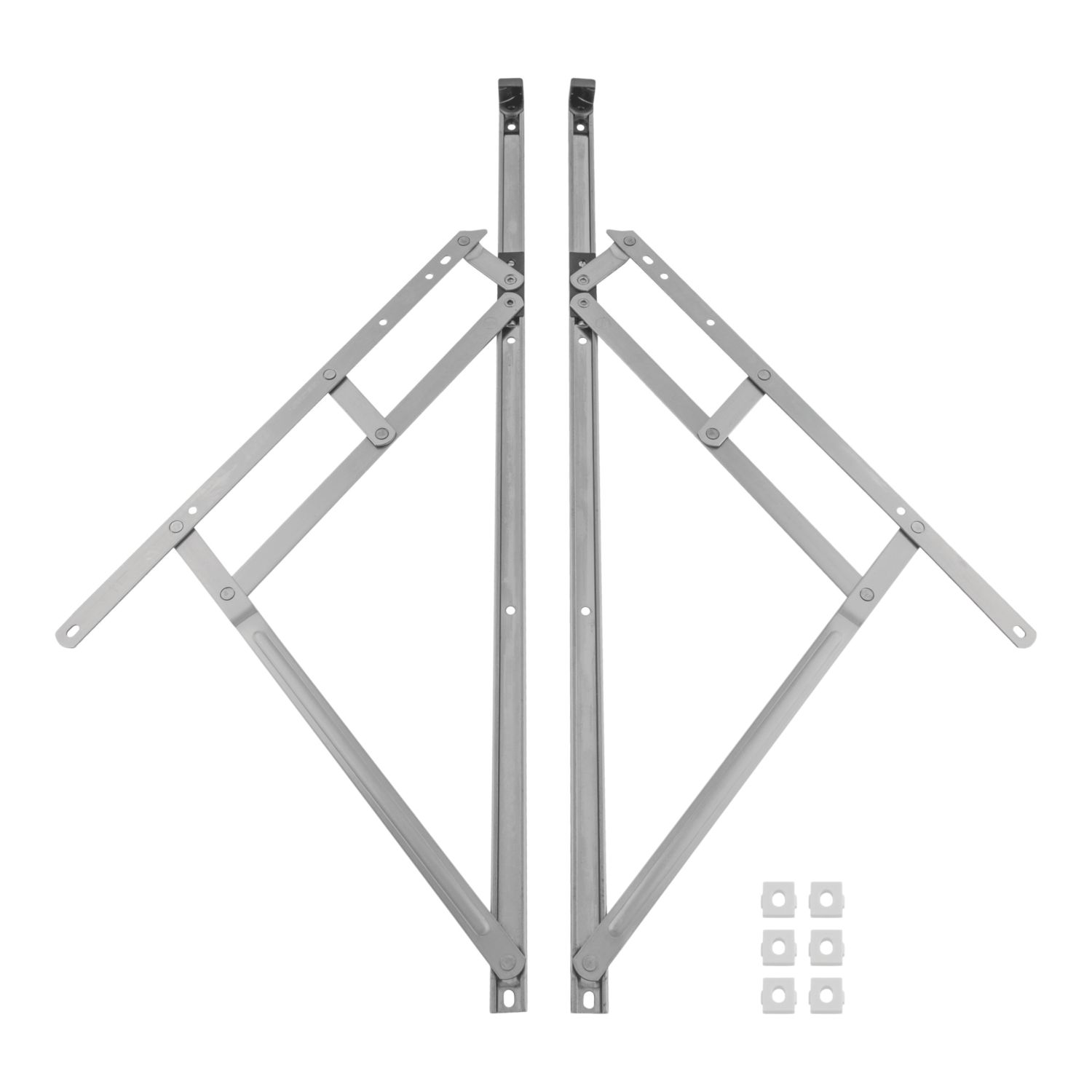 Smith & Locke Friction Stay Window Hinges Top-Hung 1500mm 2 Pack (867YX)